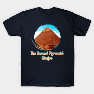 The Second Pyramid Khafre: Ancient Egypt V02 T-Shirt